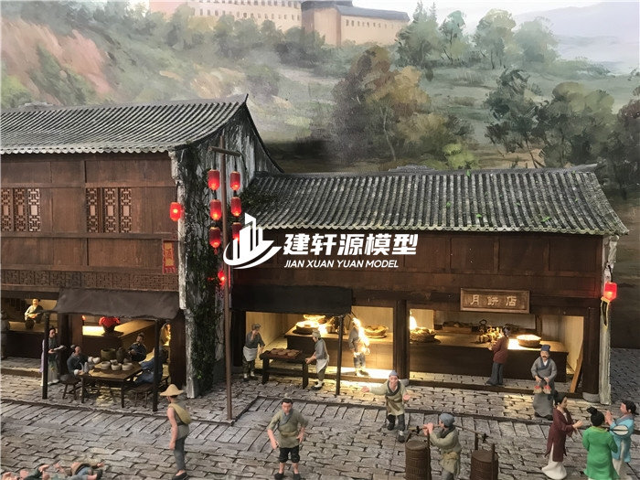 上虞·汤普老街微缩场景